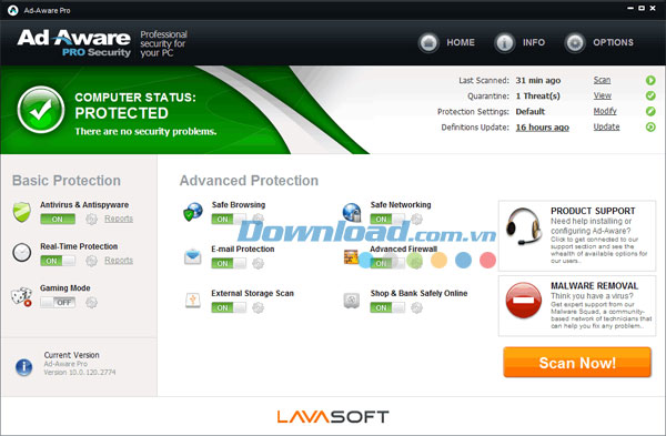 Lavasoft Ad-Aware Pro Security