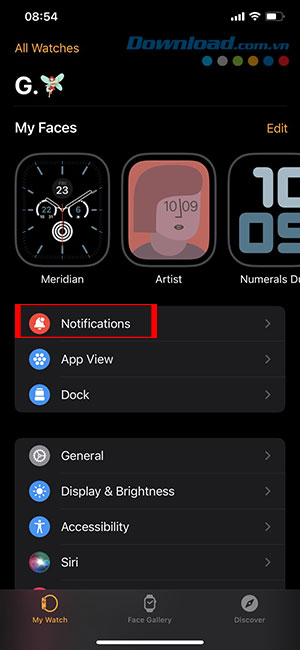 Apple Watch notification 4*373735