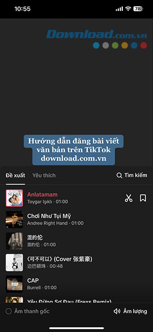 cach dang bai viet van ban tren TikTok 6*427707