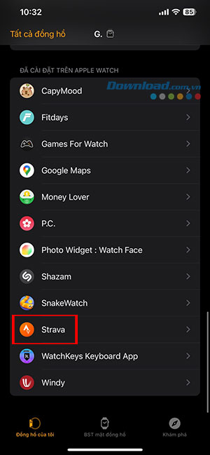 cach dung strava tren apple watch 5*496340
