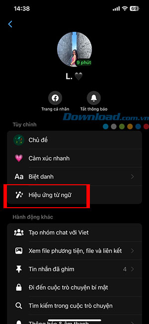 cach them hieu ung tu ngu Messenger 2*440950