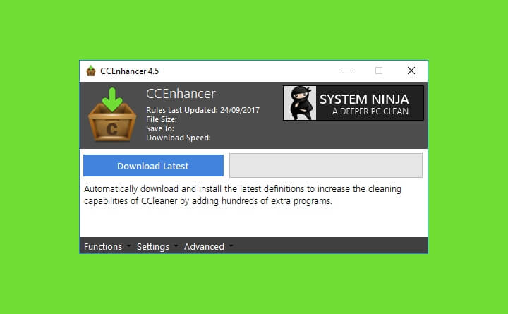 CCEnhancer 4.5 có nhiều cải tiến bảo mật an toàn