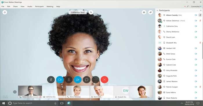 Cisco Webex Meetings là ứng dụng họp trực tuyến và học online dễ sử dụng