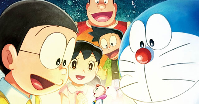 Doraemon, Nobita và những người bạn sẽ cùng Hapi chiến đấu bảo vệ quê hương