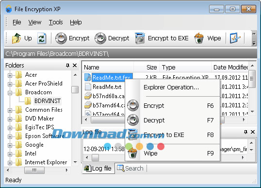 File Encryption eXtra Protection