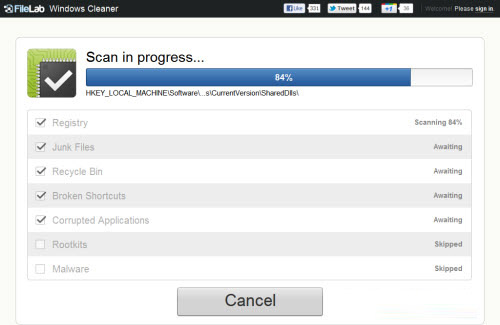 FileLab Windows Cleaner