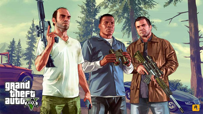 GTA 5 có thới 3 nhân vật chính thay vì 1 như các phiên bản khác