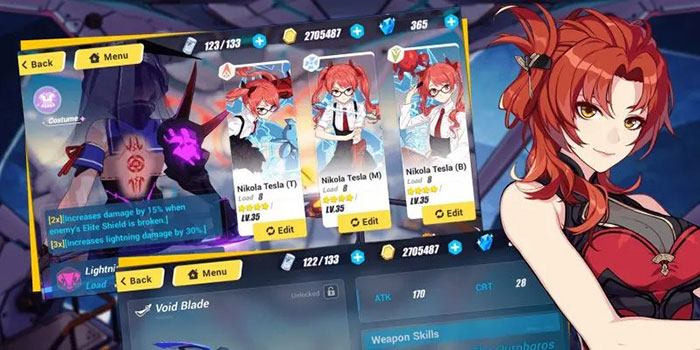 Game nhập vai hành động với phong cách đồ họa anime - Honkai Impact