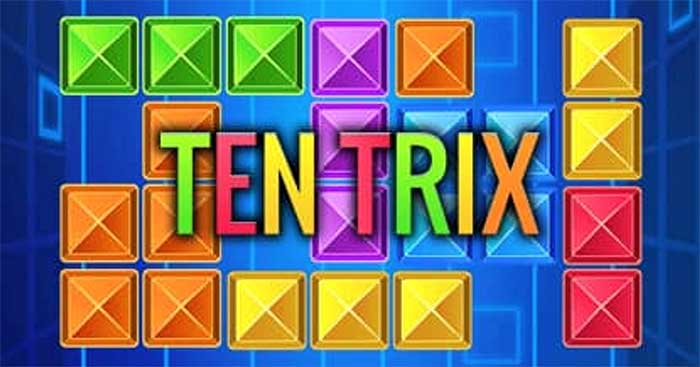 TenTrix là game giải đố sáng tạo dựa trên lối chơi của game xếp gạch cổ điển Tetris