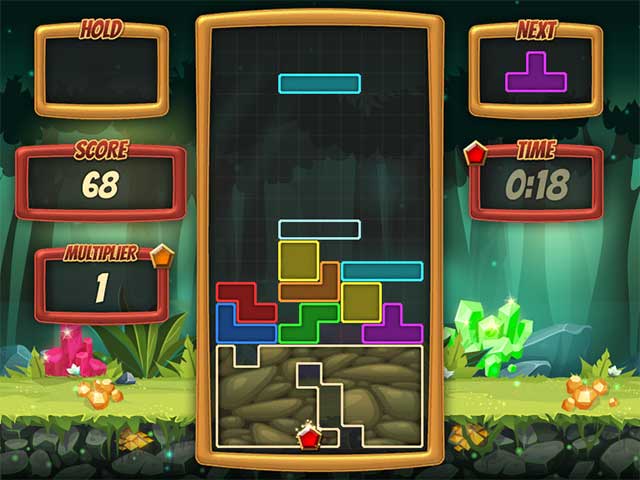 Tetris Gems là một biến thể hoàn toàn mới của game xếp gạch Tetris cổ điển