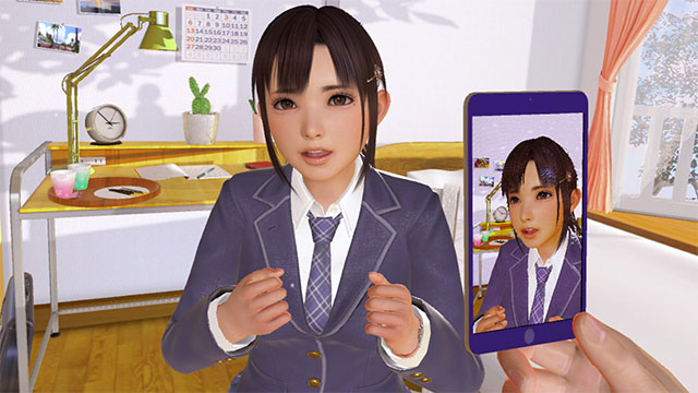 Tương tác không giới hạn cùng bạn gái ảo trong VR Kanojo game