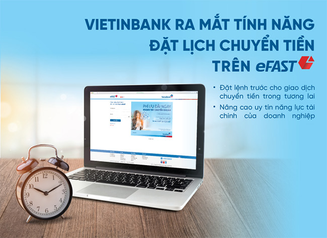 Tính năng mới của VietinBank eFAST