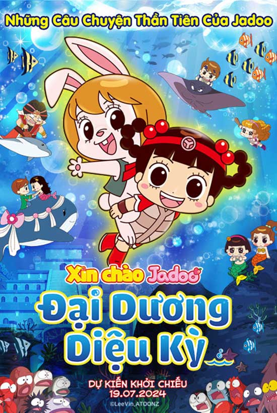 Poster phim Xin Chào Jadoo: Đại Dương Diệu Kỳ