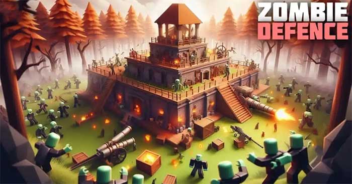 Áp mã Zombie Defense để chuẩn bị cho cuộc tấn công